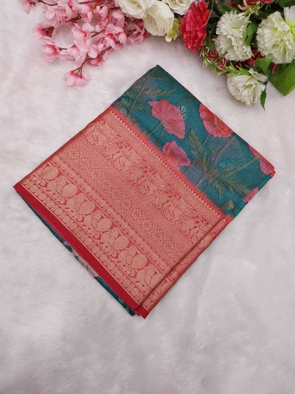 YNF SOFT KOTA SYF ANHANT-1 SAREES WHOLESALE PRINTED LADIES KOTA DORIA SAREES MANUFACTURER